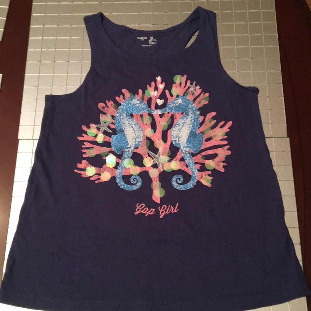 EUC! Gap Girls Razor Back Tank